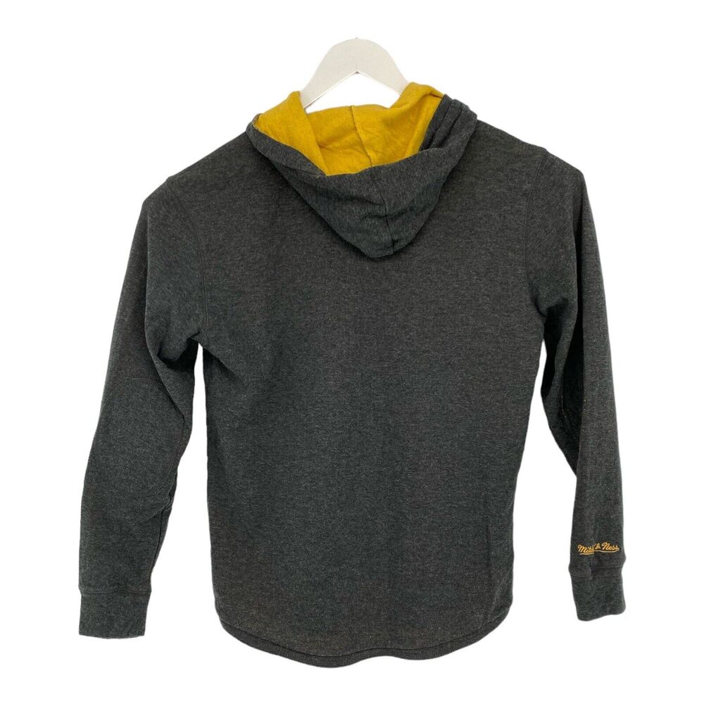 Mitchell & Ness Mens Gray NHL Pittsburg Penguins Hoodie Size L‎ Large - Picture 8 of 8